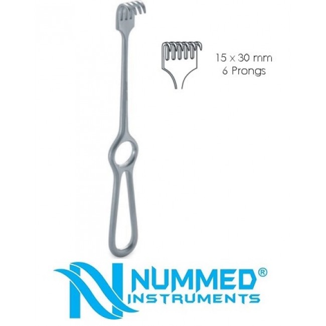 Volkmann Catspaw Retractor, Spinal Instruments, 6 Prongs , 21.5 cm Volkmann Catspaw Retractor, Spinal Instruments, 6 Prongs , 21.5 cm